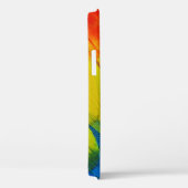 黄、赤、青、緑の羽 Case-Mate iPhoneケース (裏面 / 右)