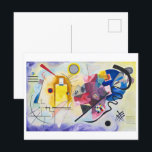 黄 – 赤 – 青 | Kandinsky | ポストカード<br><div class="desc">黄色 – 赤 – 青はワシリー絵画カンディンスキーの作品。</div>