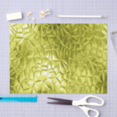 黄，金属，黄金，モダン,トレンディー,エレガントシック 薄葉紙 (クラフト)