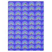 黄、青、紫の虹 クリップボード (裏面)