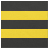 黄/黒のストライプ織物 ファブリック (クローズアップ)