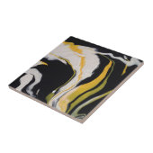 黄、黒、白 タイル (側面)