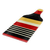 黄、黒、赤の各ストライプ色 カッティングボード (角)