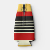 黄、黒、赤の各ストライプ色 ボトルクーラー (裏面)