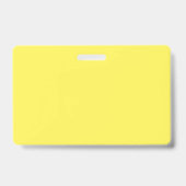 黄#FFF555黄金 バッジ (裏面)