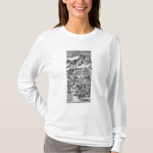 黄Gongwang 1671年の後の山の景色、 Tシャツ