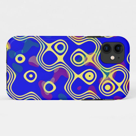 黄touch Case-Mate iPhoneケース (裏面(横))