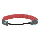 黒いおもしろいフワフワ アスレチックヘッドバンド (裏面)