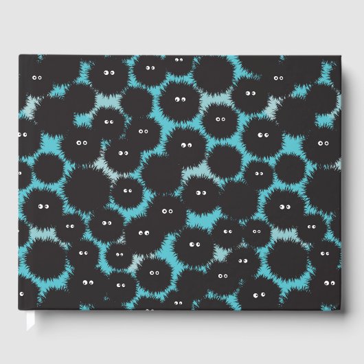 黒いおもしろいフワフワ ゲストブック (正面)