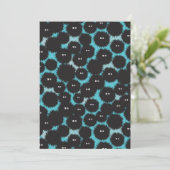 黒いおもしろいフワフワ シーズンカード (スタンド正面)