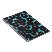 黒いおもしろいフワフワ ノートブック (右側)