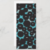 黒いおもしろいフワフワ メニュー (正面/裏面)