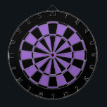 黒いおよびすみれ色の紫色 ダーツボード<br><div class="desc"></div>