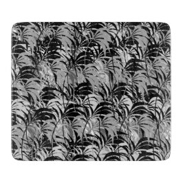 黒いおよび灰色のやしまな板 カッティングボード