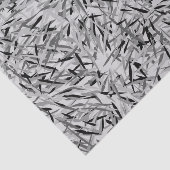 黒いおよび灰色のモダンな花柄のティッシュペーパー 薄葉紙 (詳細)