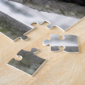 黒いおよび灰色のリス ジグソーパズル (側面)