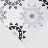 黒いおよび灰色ティッシュペーパーを日に晒します 薄葉紙 (詳細)