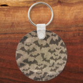 黒いこうもり キーホルダー (正面)