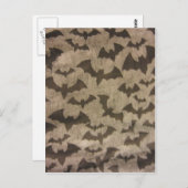 黒いこうもり ポストカード (正面/裏面)