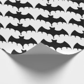 黒いこうもり ラッピングペーパー (角)