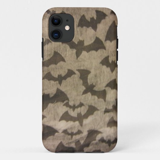 黒いこうもり Case-Mate iPhoneケース (裏面)