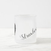 黒いちご フロストグラスマグカップ (中央)