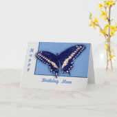 黒いつばめLongtail カード (黄色い花)