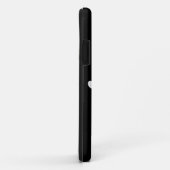 黒いですか白人のダックスフントのお母さん Case-Mate iPhoneケース (裏面/右)