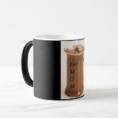 黒いまたは白11のozの変形させるマグ モーフィングマグカップ (正面左)