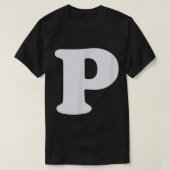 黒いアイドピー野菜Pハロウィーンの衣装 Tシャツ (デザイン正面)