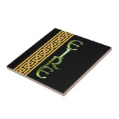 黒いアイルランド語 タイル (側面)