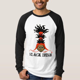 黒いアイルランド語 Tシャツ