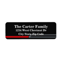 黒いアドレスの戻り値ラベルの下のデザイン