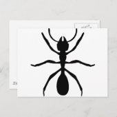 黒いアリ ポストカード (正面/裏面)