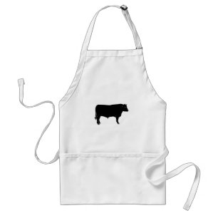 黒いアンガスBull スタンダードエプロン