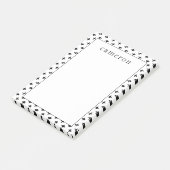 黒いインクが十字パターンをかき立てるあなたの一流の|を加えて下さい ポストイット (アングル)