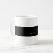 黒いインクで塗るだけ コーヒーマグカップ (正面左)