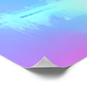 黒いウサギが制服を着て | AI Art ポスター (角)