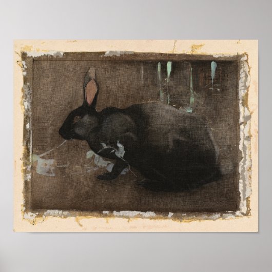 黒いウサギ | ジョセフ・クラホール ポスター (正面)