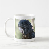 黒いオウム コーヒーマグカップ (左)