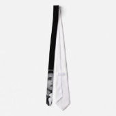 黒いオバマかカスタマイズ夜会服- ネクタイ (裏面)