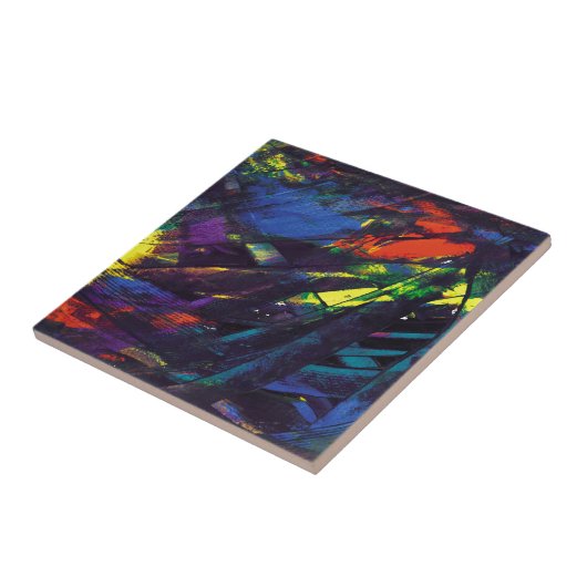 黒いオパール タイル (側面)