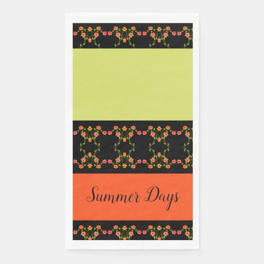 黒いオレンジと黄色 (正面)