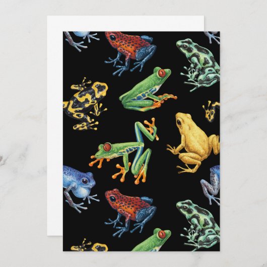 黒いカエル (正面/裏面)