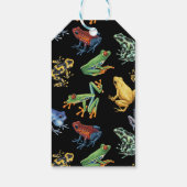 黒いカエル ギフトタグ (裏面)