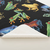 黒いカエル シェルパブランケット (3/4)