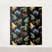 黒いカエル タペストリー (正面)