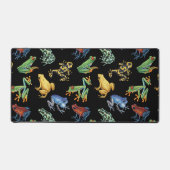 黒いカエル デスクマット (正面)