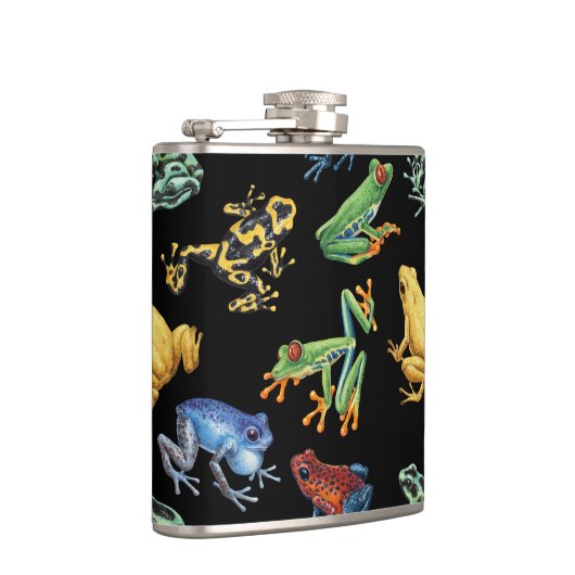 黒いカエル フラスク (右)