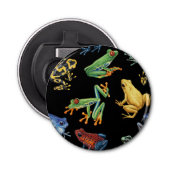 黒いカエル 栓抜き (正面)